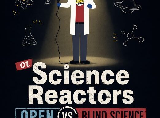 Science Reactors Open vs Blind Science